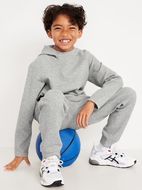 Dynamic Fleece Textured Hoodie for Boys