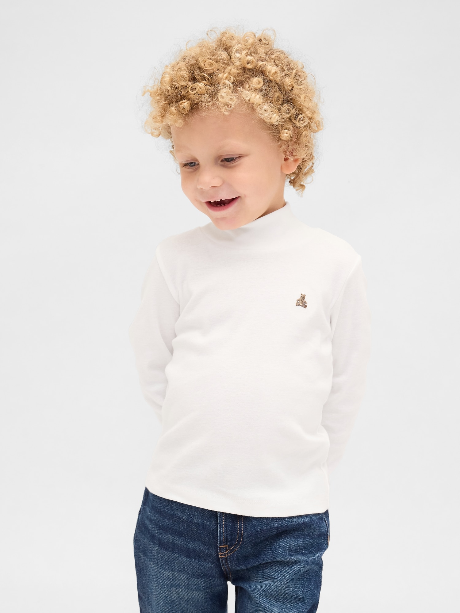 babyGap ブラナンベア モックネックTシャツ-0