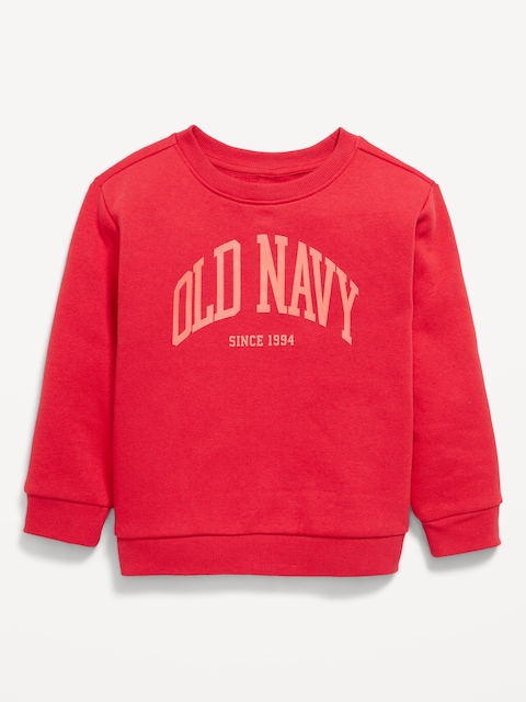 Oversized Logo-Graphic Sweatshirt for Toddler Boys