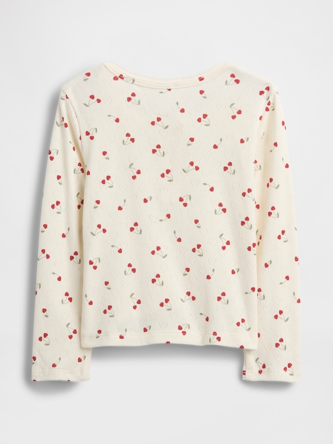 ポインテール ヘンリーネック トップス (幼児・ベビー)-1