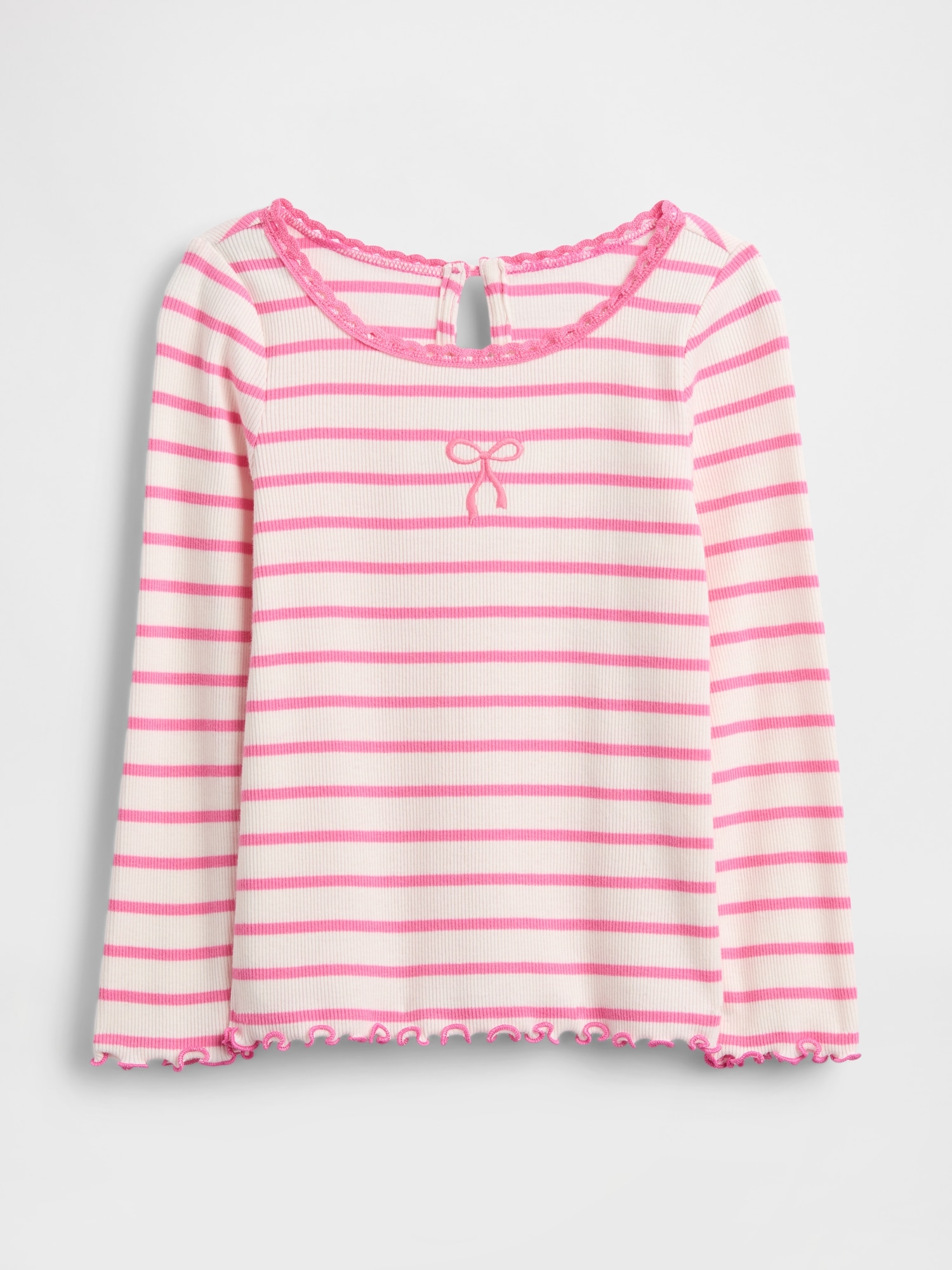Baby & Toddler Embroidered Graphic Rib T-Shirt