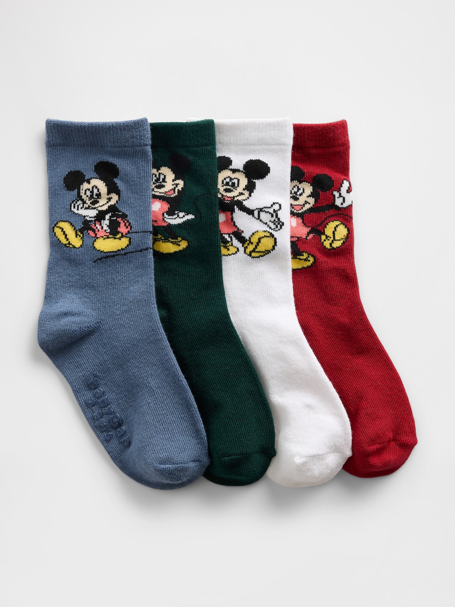 Gap Gap × ディズニー クルーソックス 4足セット (幼児・ベビー) Gap Gap × ディズニー クルーソックス 4足セット (幼児・ベビー)