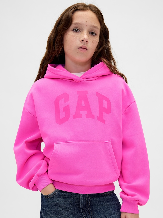 ヴィンテージソフト GAPロゴパーカー (キッズ)-0