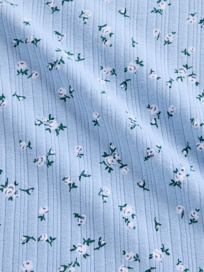 リブTシャツ (キッズ)-3