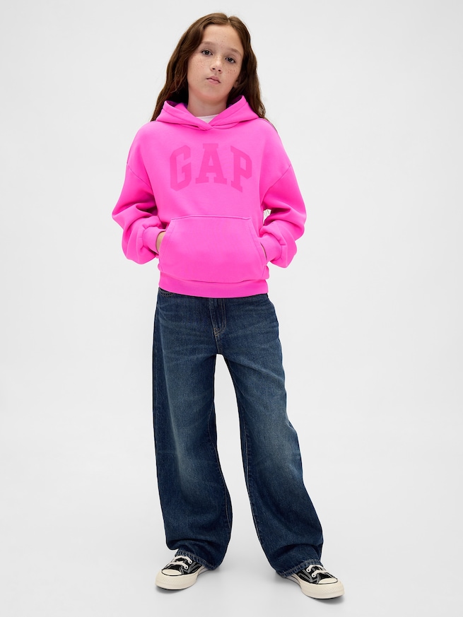 ヴィンテージソフト GAPロゴパーカー (キッズ)-2