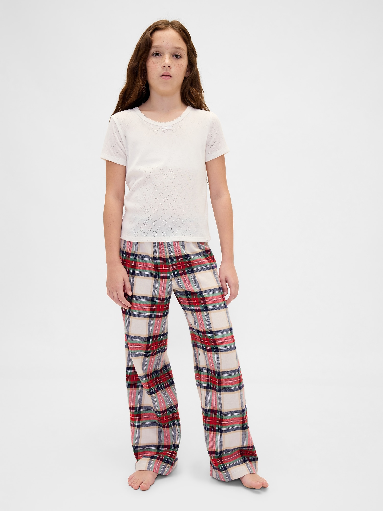 リサイクル フランネル パジャマパンツ (キッズ)-3