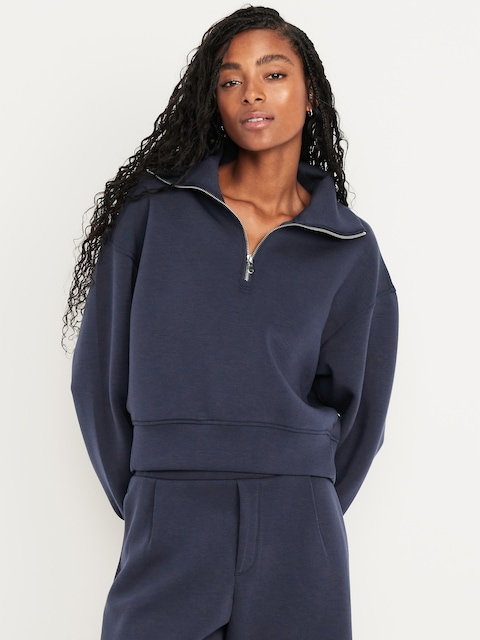 Bounce Fleece Half-Zip Pullover Sweatshirt