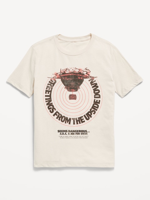 Stranger Things™ Gender-Neutral Graphic T-Shirt for Kids