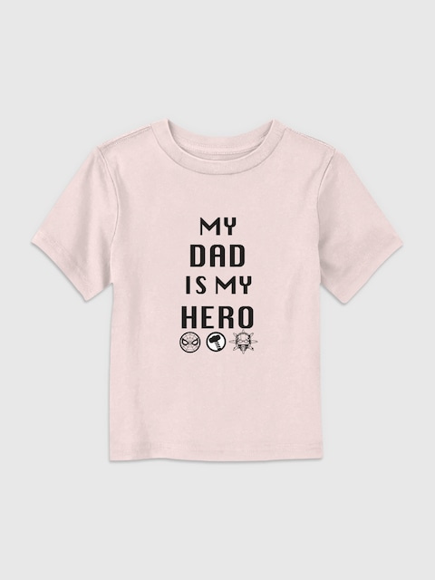 Toddler Marvel Hero Dad Graphic Tee
