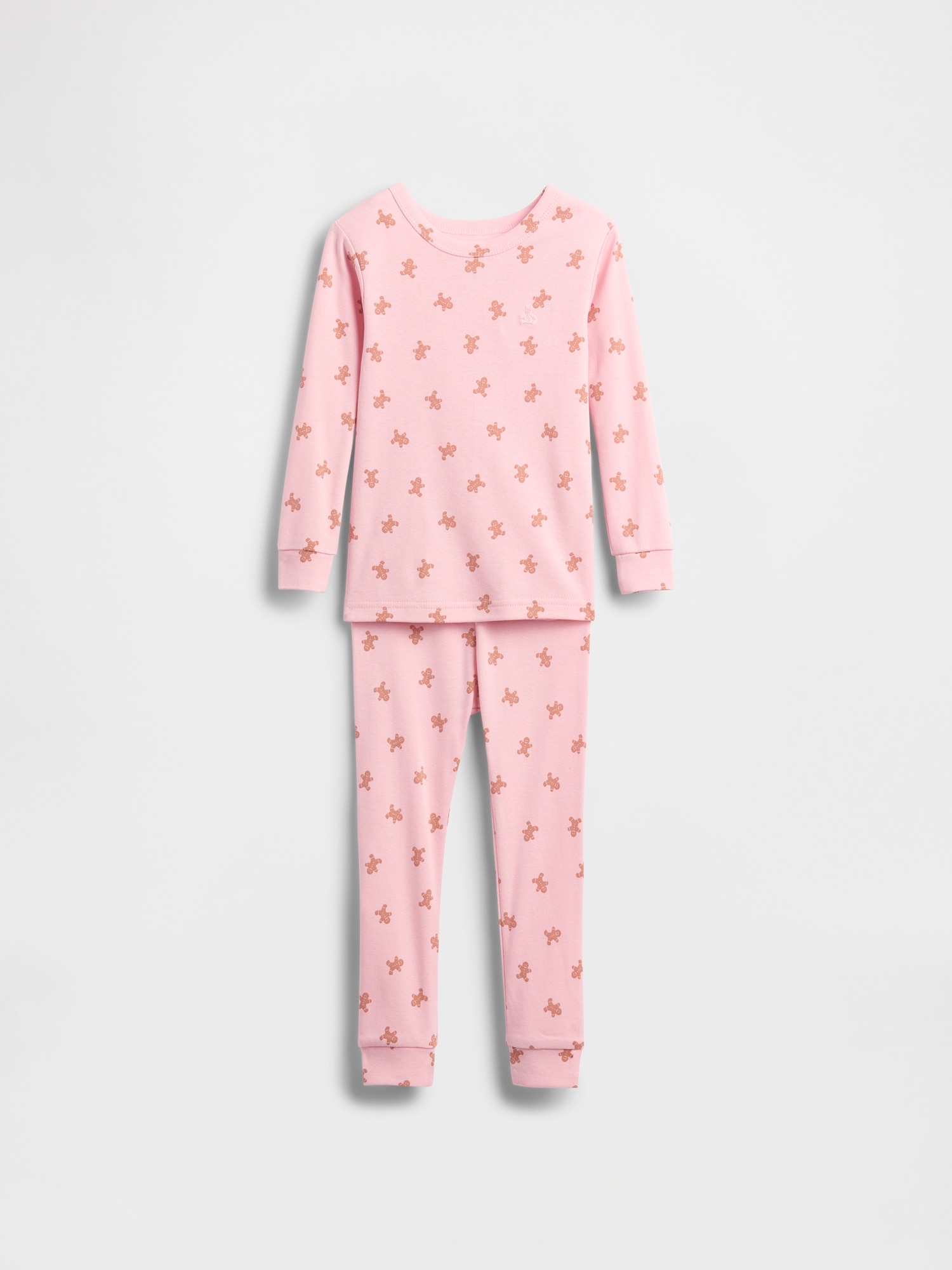 オーガニック ブラッシュドコットン ホリデー パジャマセット (幼児・ベビー)-4