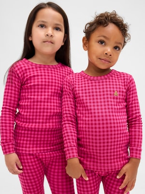 オーガニック ブラッシュドコットン パジャマセット (幼児・ベビー)