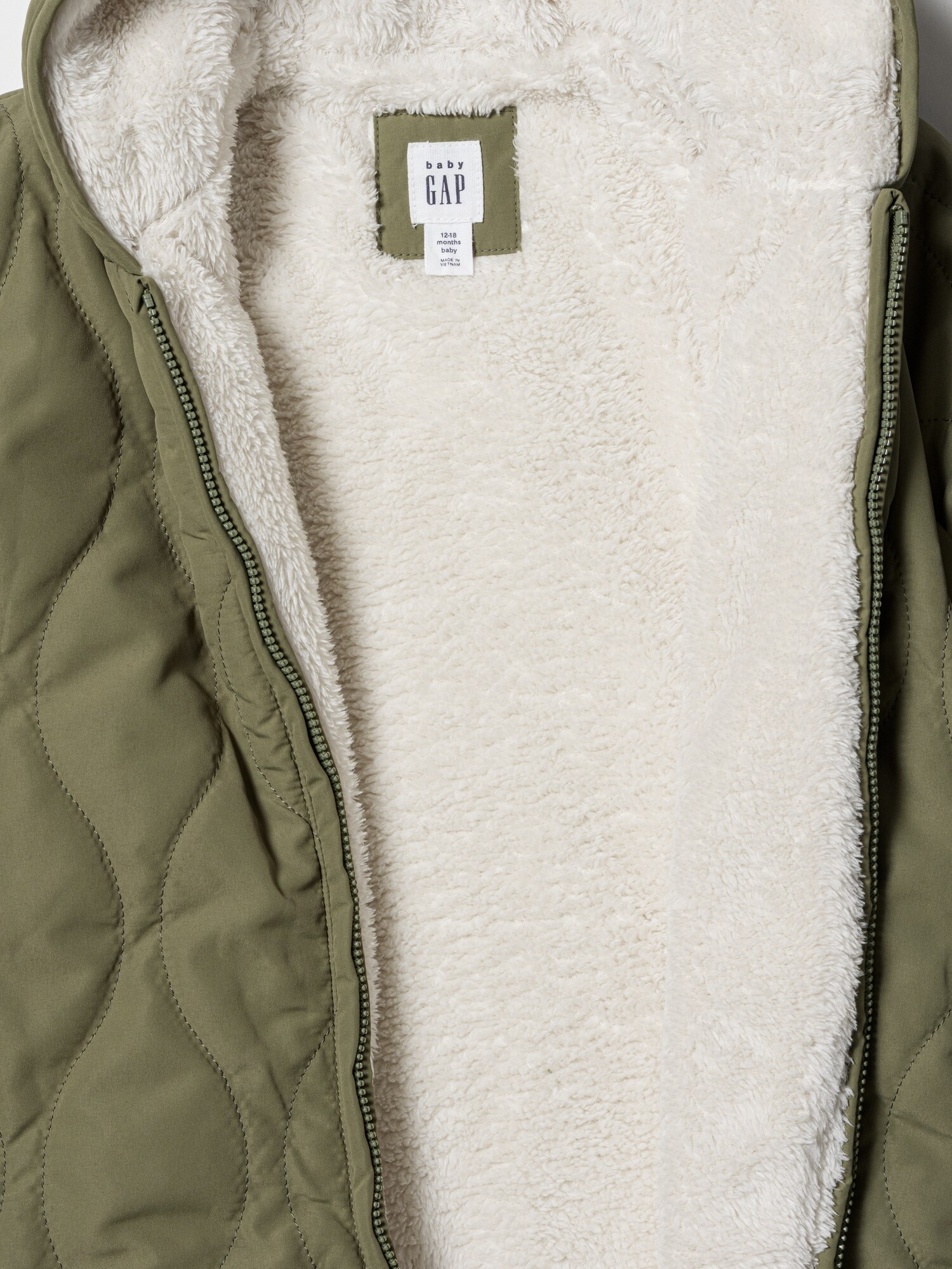 Gap公式オンラインストア | キルティング ボア ボディオール (ベビー)