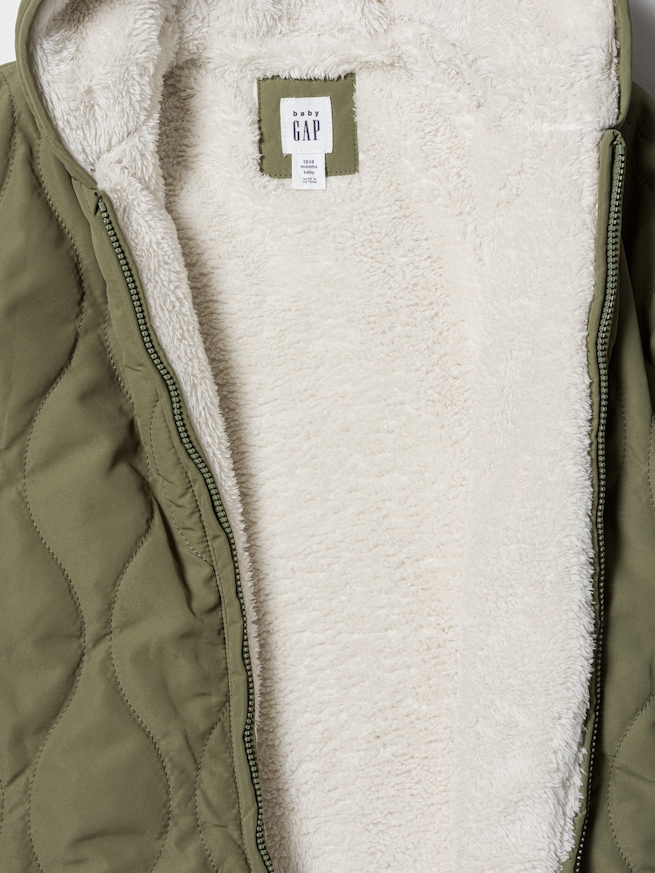 キルティング ボア ボディオール (ベビー)-2