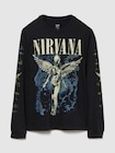 ニルヴァーナ リラックスフィット グラフィックTシャツ-0