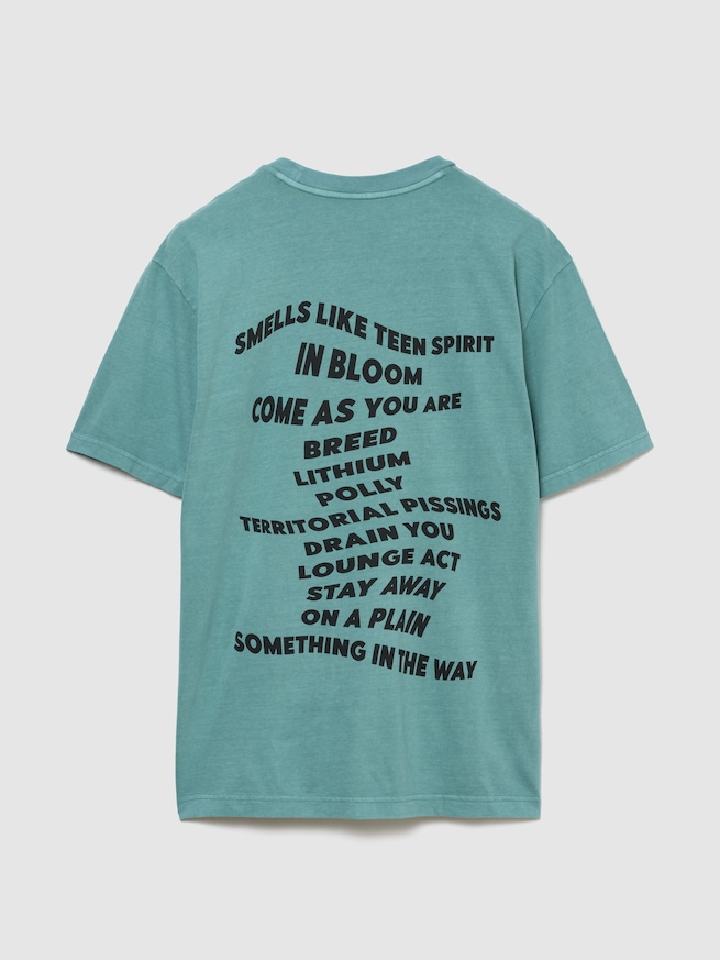 ニルヴァーナ グラフィックTシャツ-5