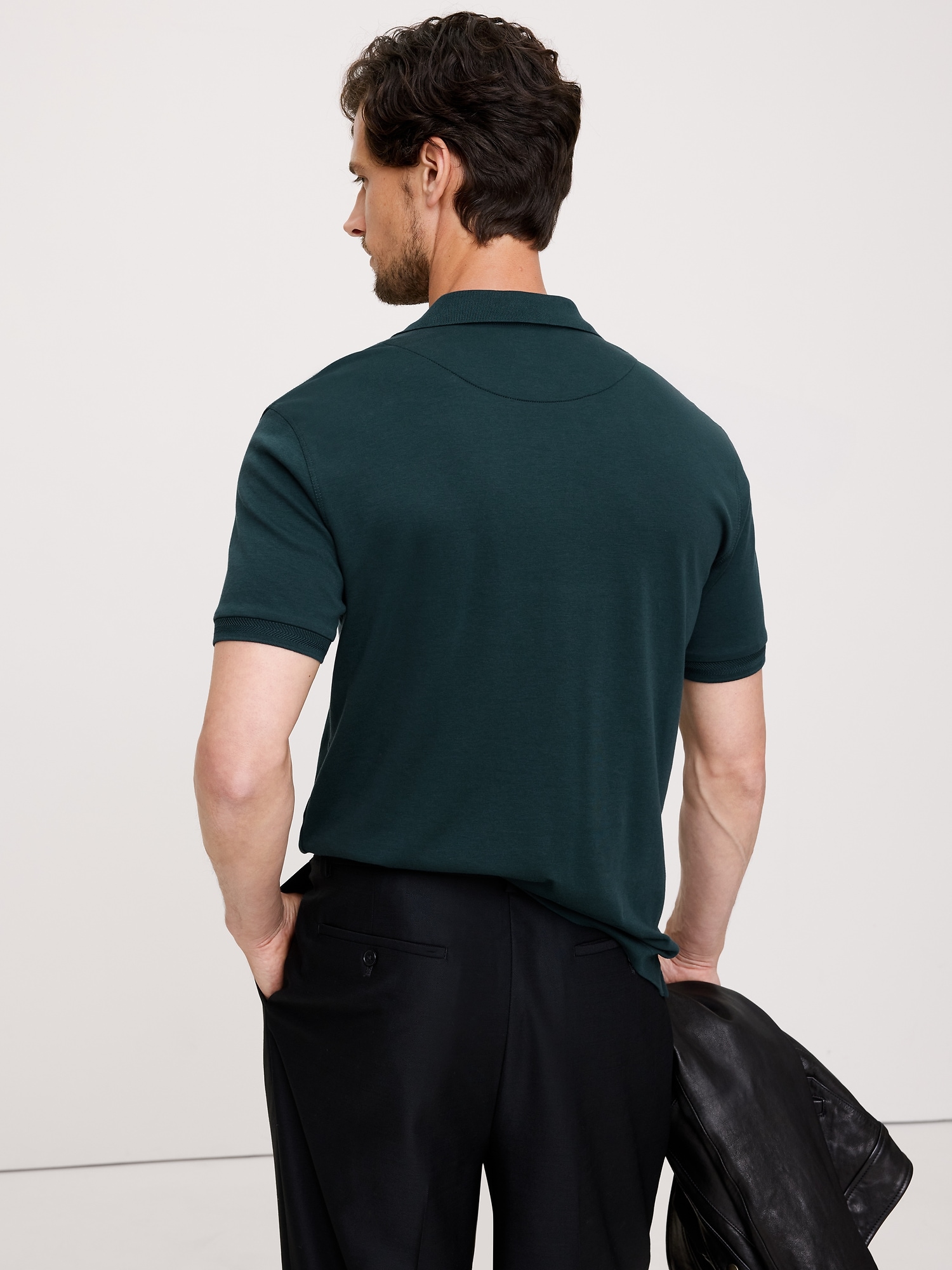 Luxury-Touch ポロシャツ-1 Luxury-Touch ポロシャツ-1