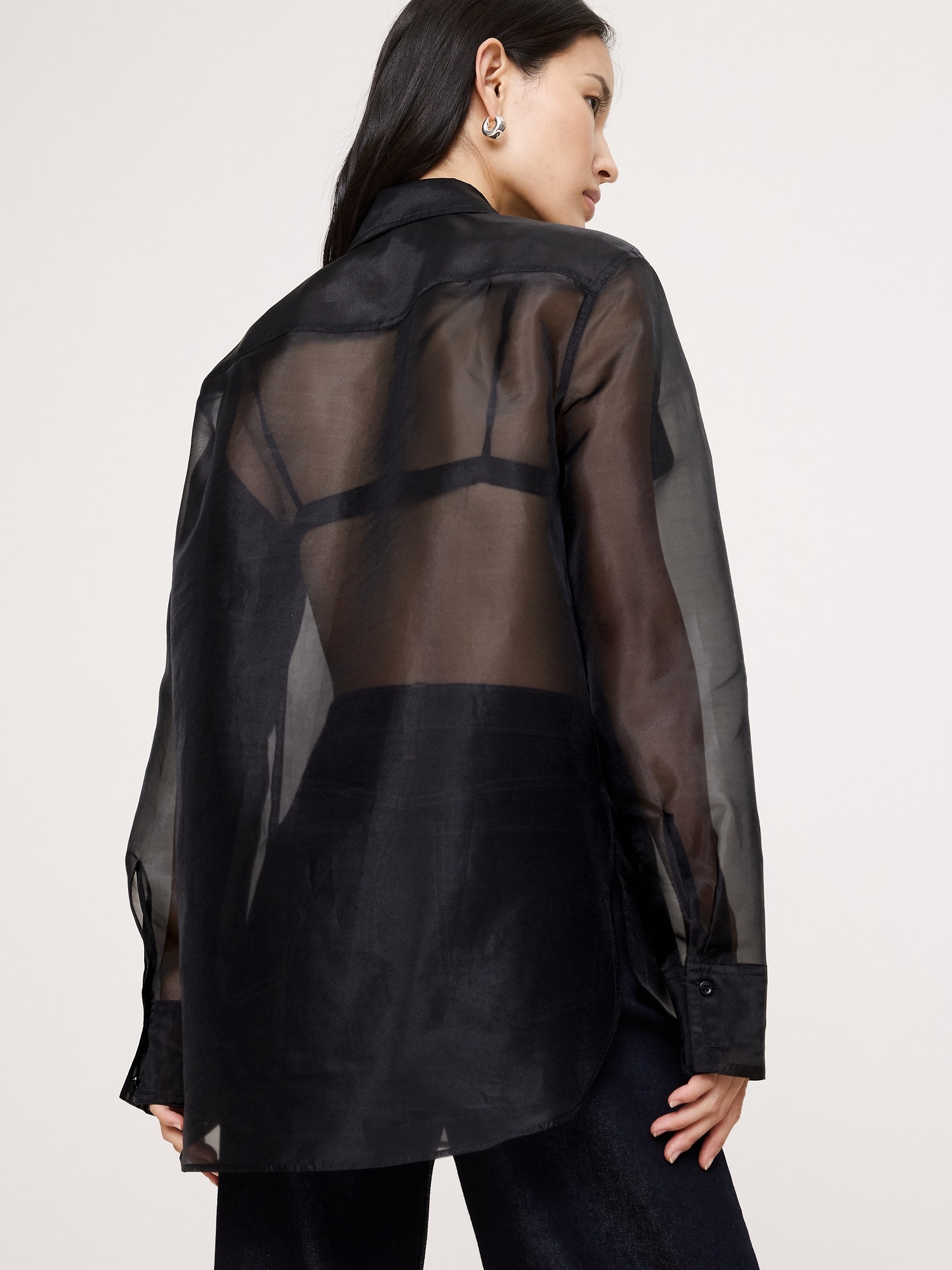 オーガンザ ユーティリティ シャツ-1 オーガンザ ユーティリティ シャツ-1