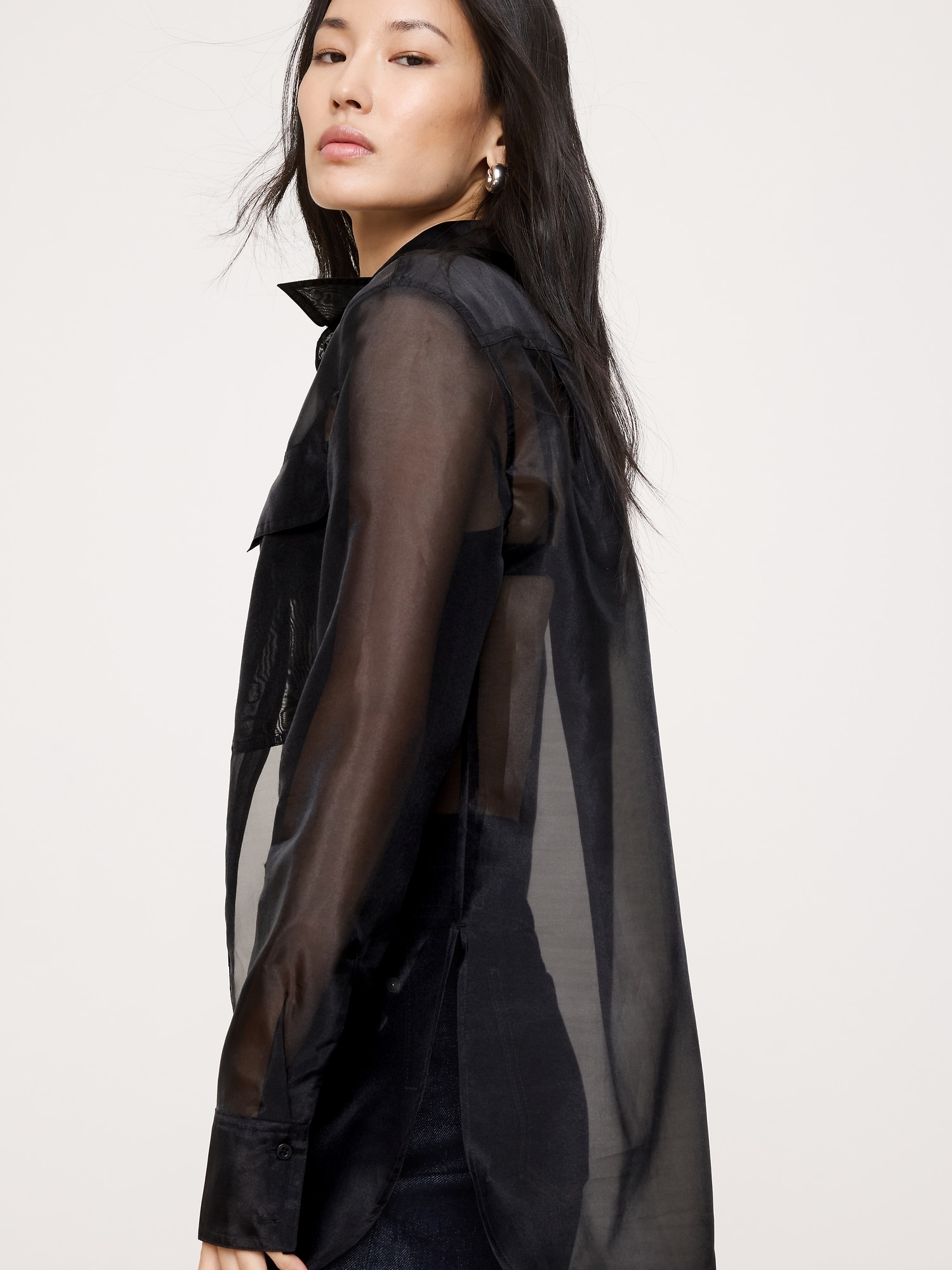 オーガンザ ユーティリティ シャツ-4 オーガンザ ユーティリティ シャツ-4