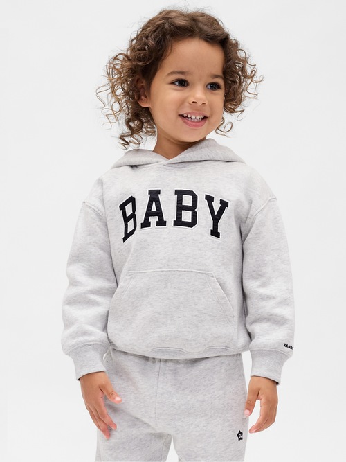 Gap &times; Sandy Liang ヴィンテージソフト ロゴパーカー (幼児・ベビー)