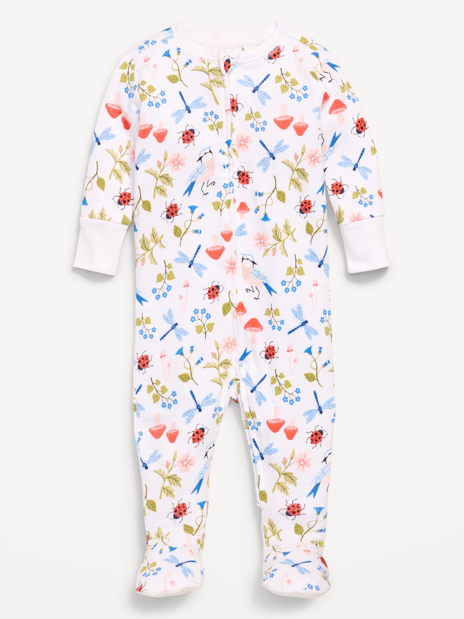 UNE-PIÈCE AJUSTÉ NUIT OU JEU À PIEDS ET À GLISSIÈRE BIDIRECTIONNELLE OLD NAVY X LOVEVERY POUR BÉBÉ