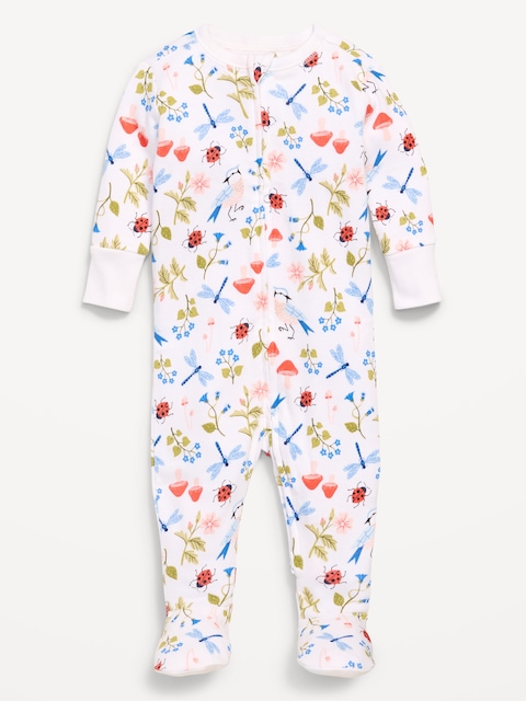 Old Navy x Lovevery Snug-Fit 2-Way-Zip Sleep & Play Footed One-Piece for Baby