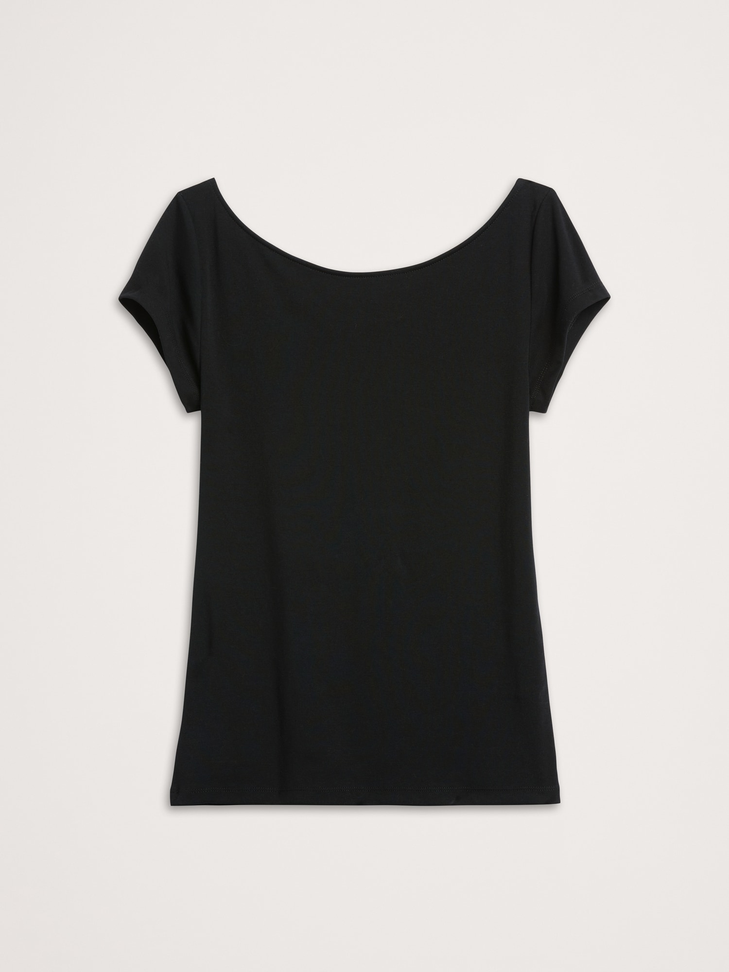 リファイン スクープネック Tシャツ-1
