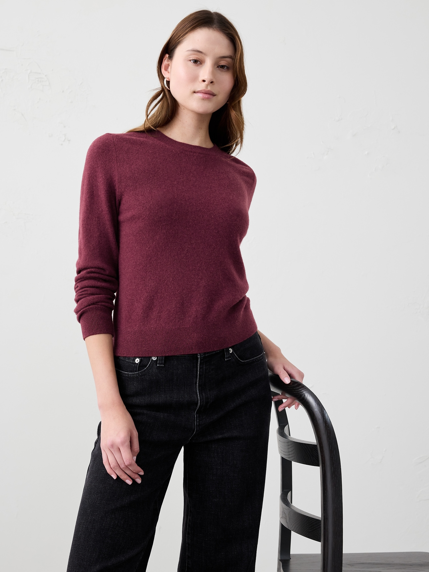 Merino-Cashmere Blend Sweater