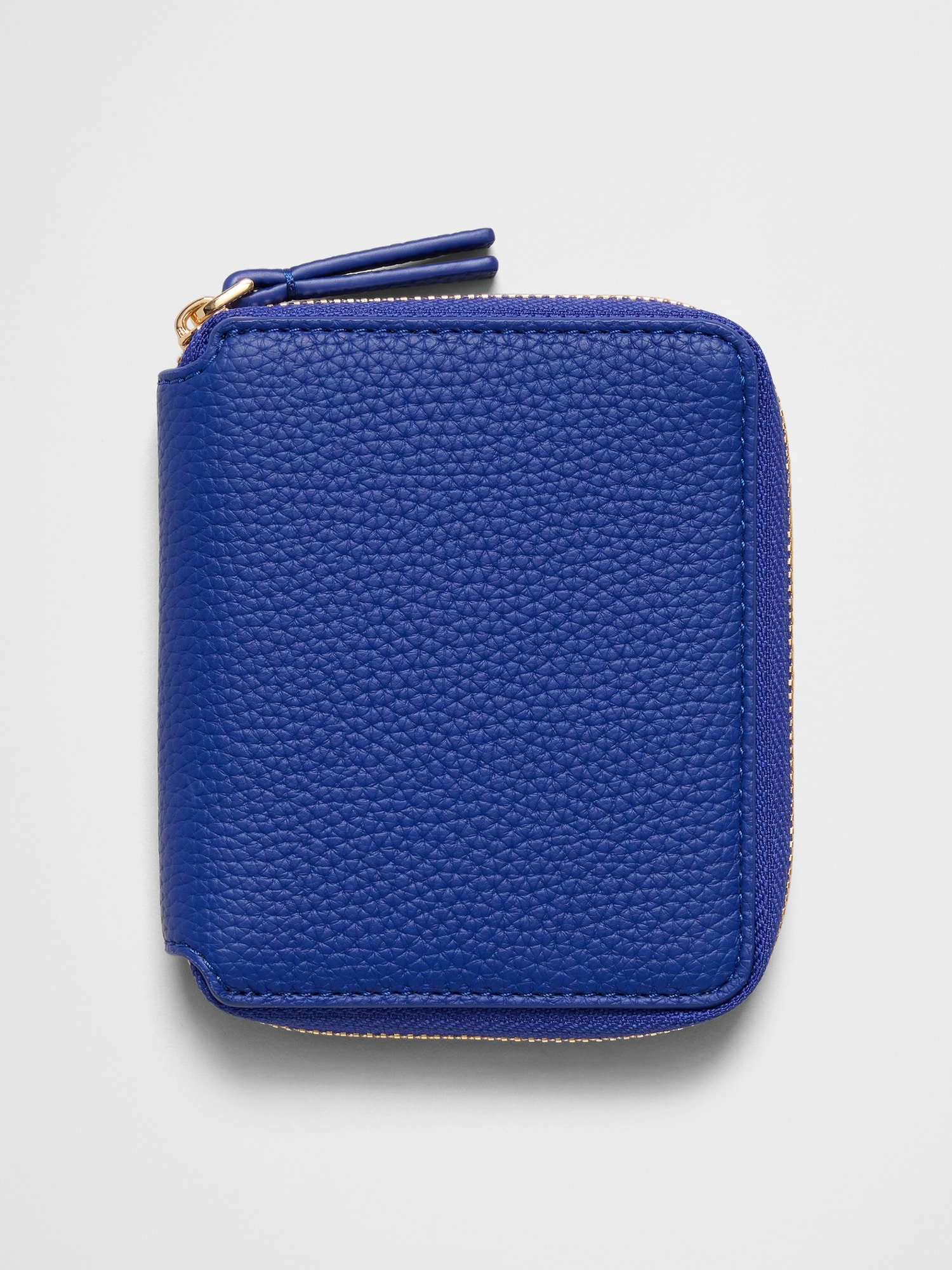 Vegan Leather Zip Wallet