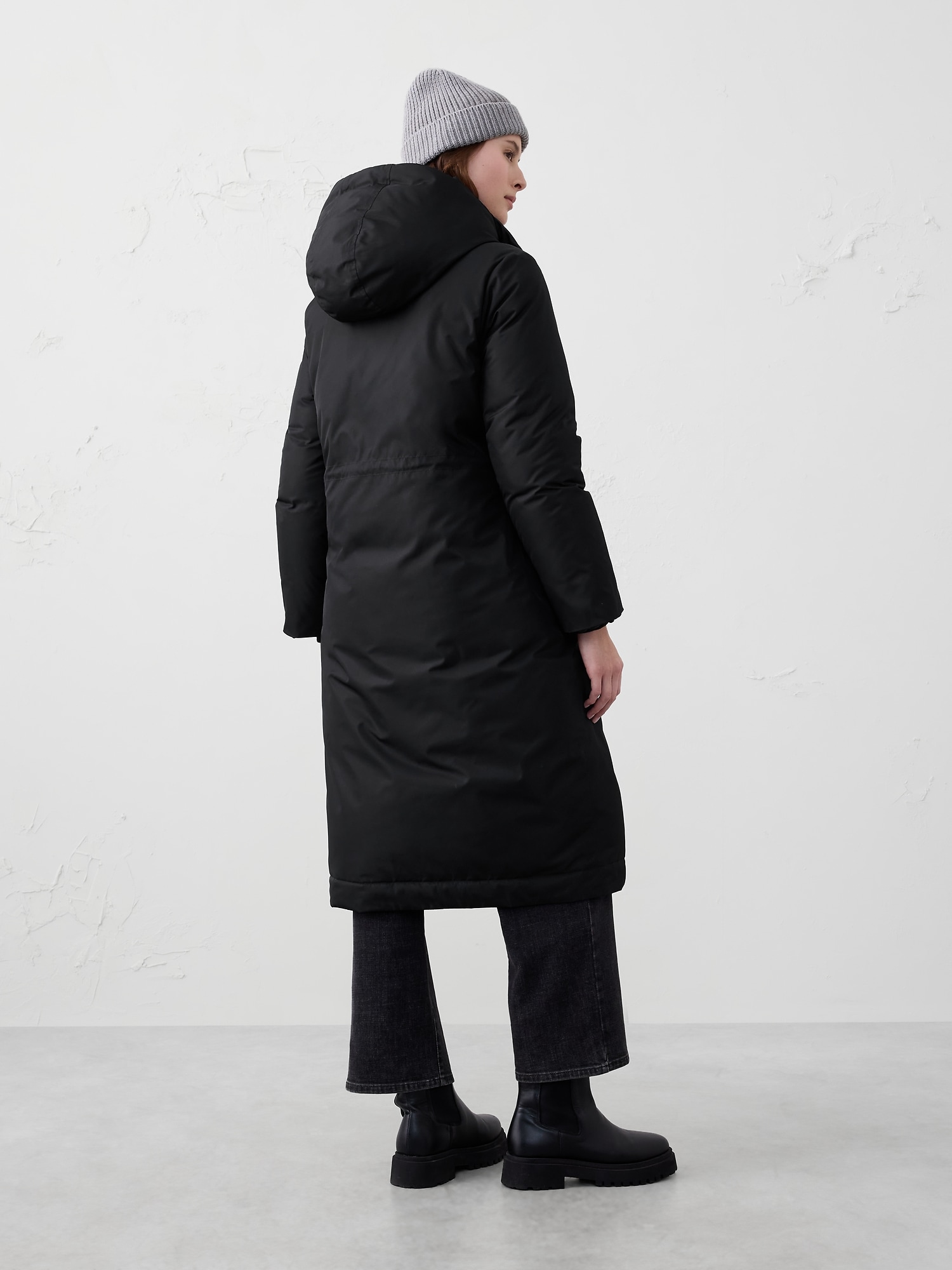 Long Puffer Coat | Banana Republic Factory