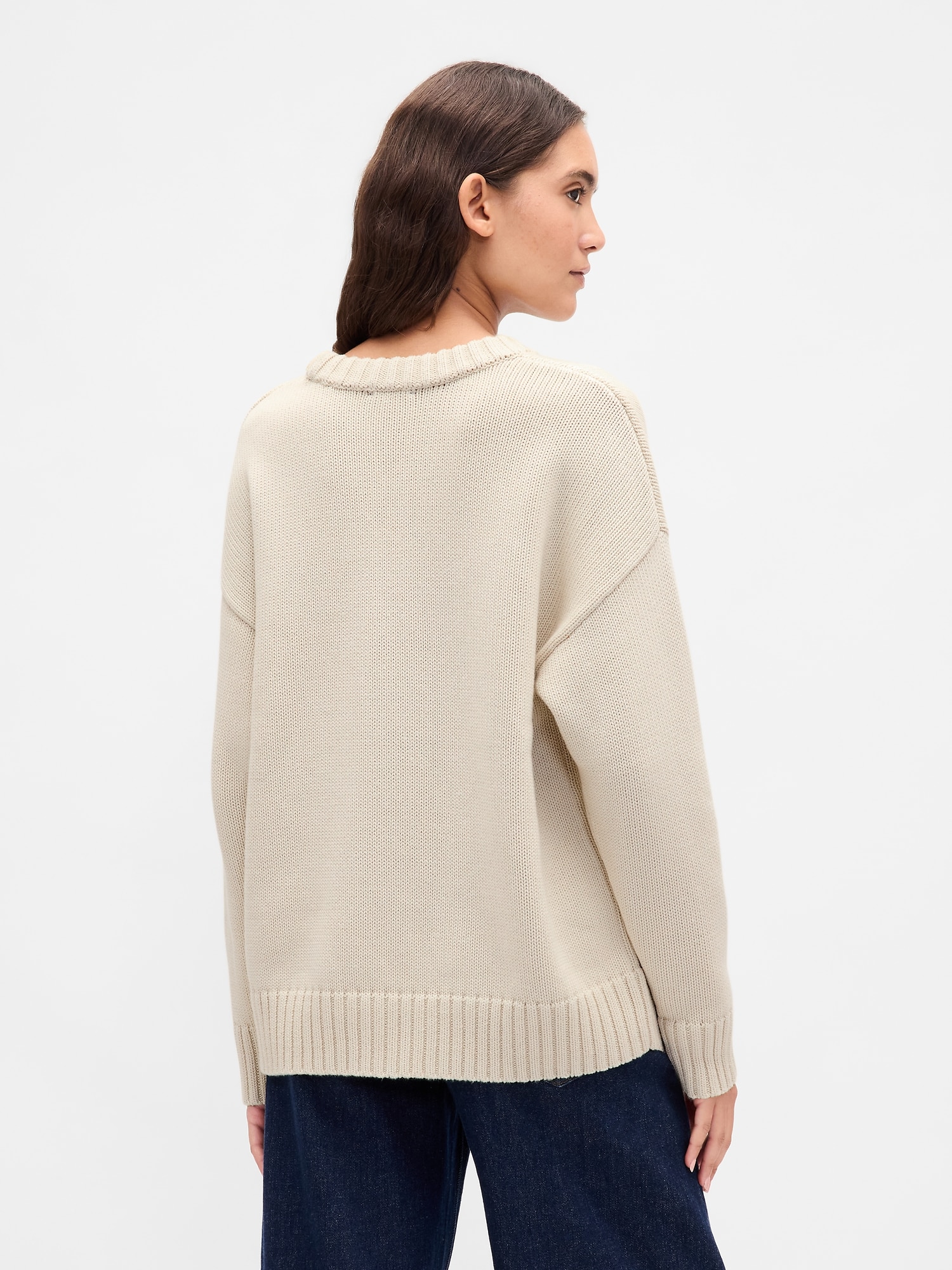 100% Cotton Oversized Sweater