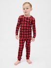 オーガニック ブラッシュドコットン ホリデー パジャマセット (幼児・ベビー)-2