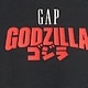 ゴジラ グラフィック GAPロゴ Tシャツ (キッズ)