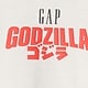 ゴジラ グラフィック GAPロゴ Tシャツ (キッズ)