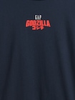ゴジラ グラフィック GAPロゴ Tシャツ (キッズ)-2