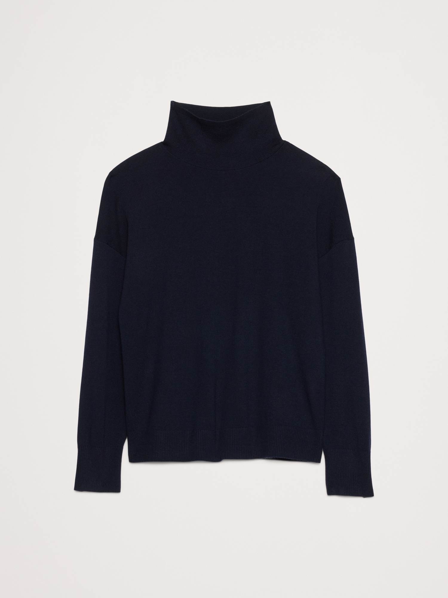 メリノ タートルネックセーター-4