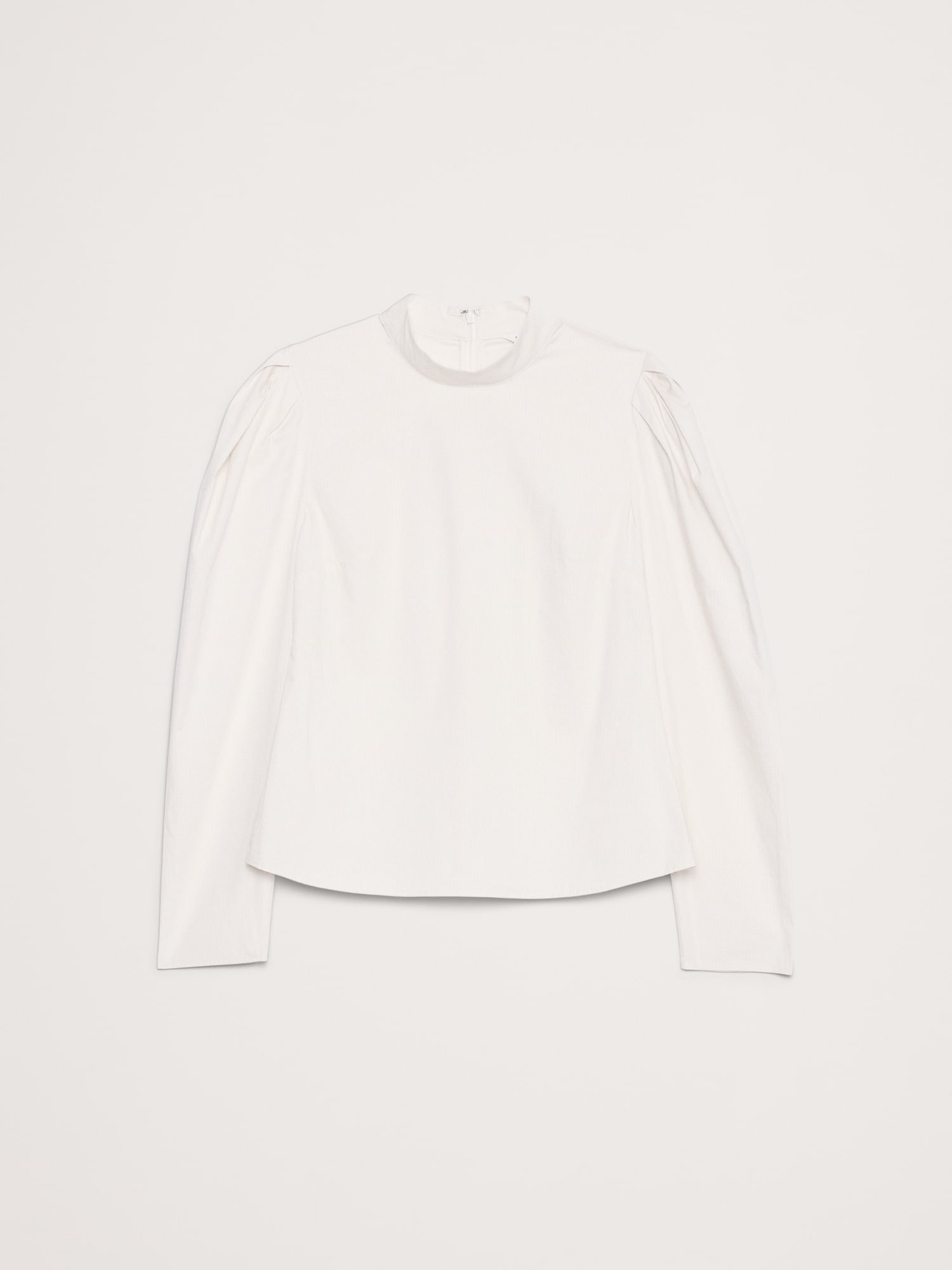 ストレッチ コットン パフスリーブ トップス-3 ストレッチ コットン パフスリーブ トップス-3