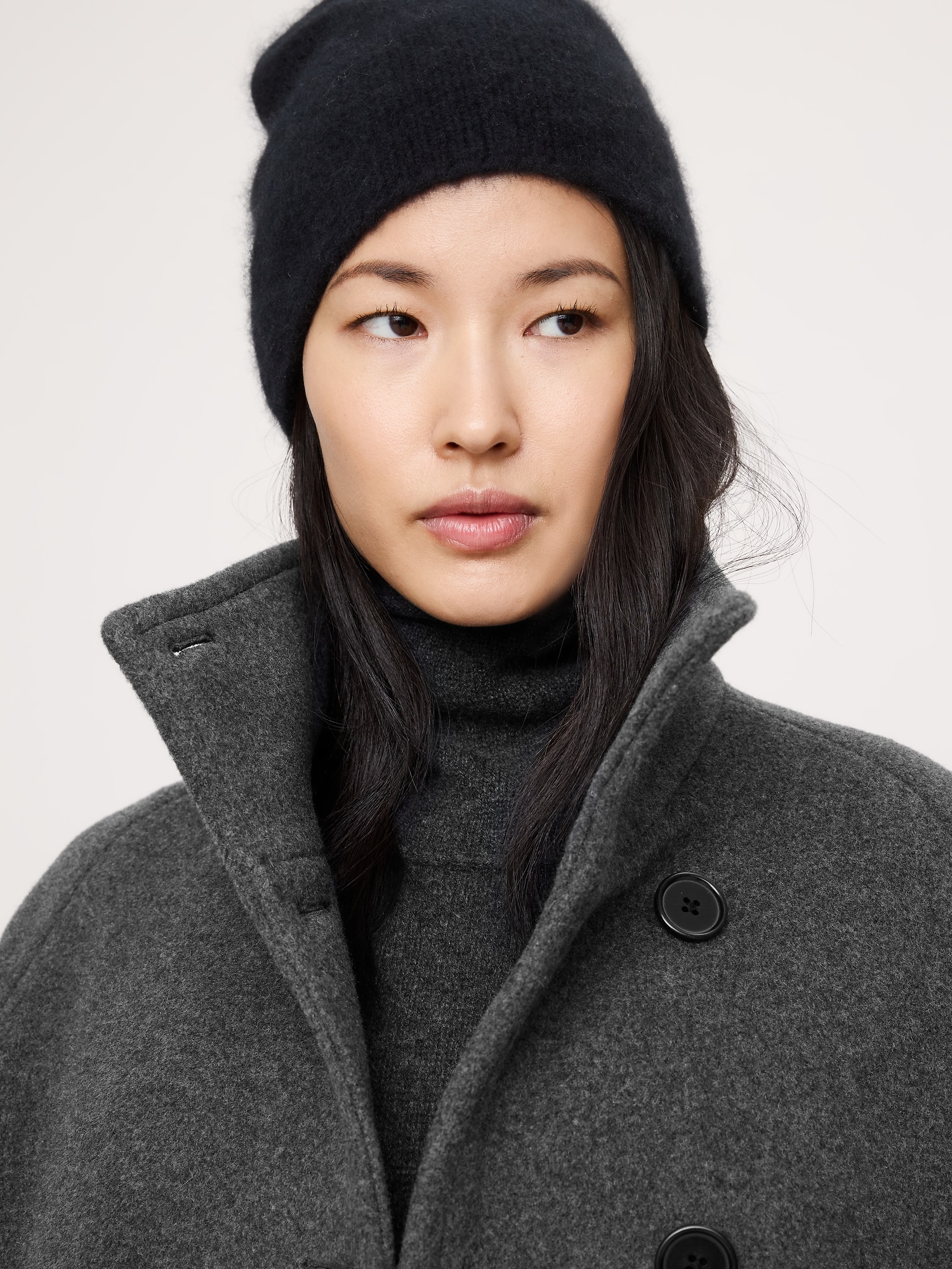 イタリアン ウールブレンド トップコート-7