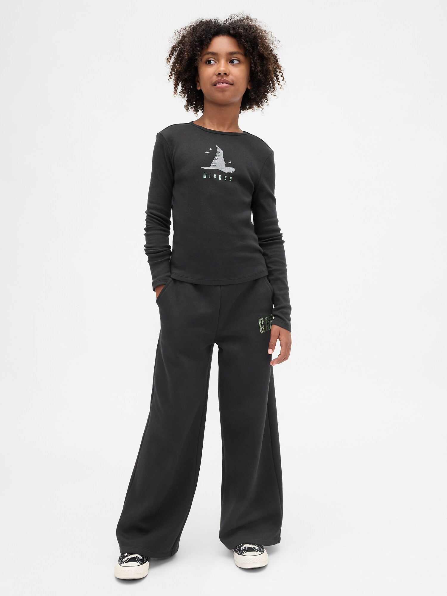 ウィキッド グラフィックTシャツ (キッズ)-3