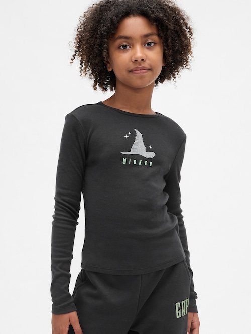 ウィキッド グラフィックTシャツ (キッズ)