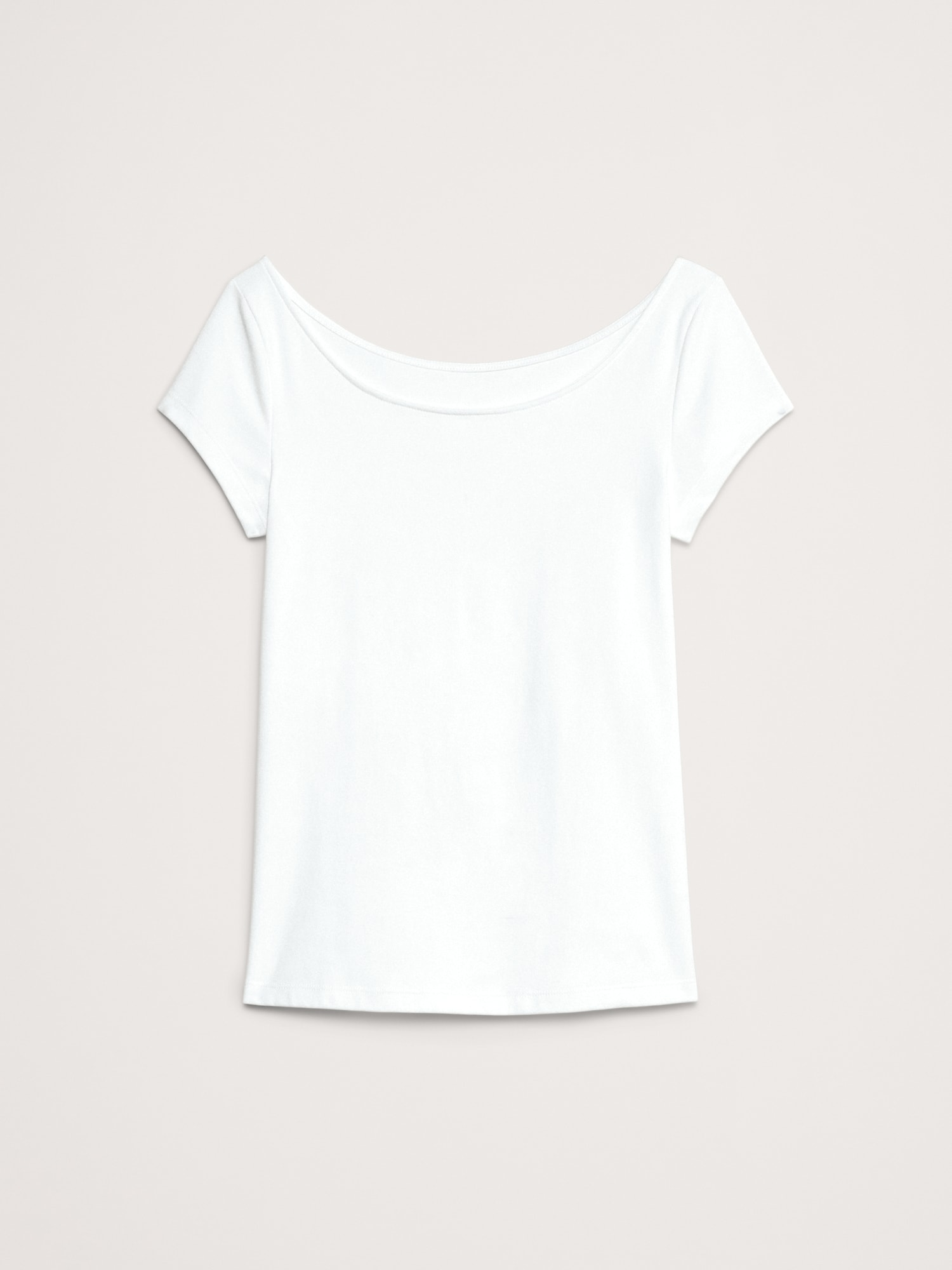リファイン スクープネック Tシャツ-3