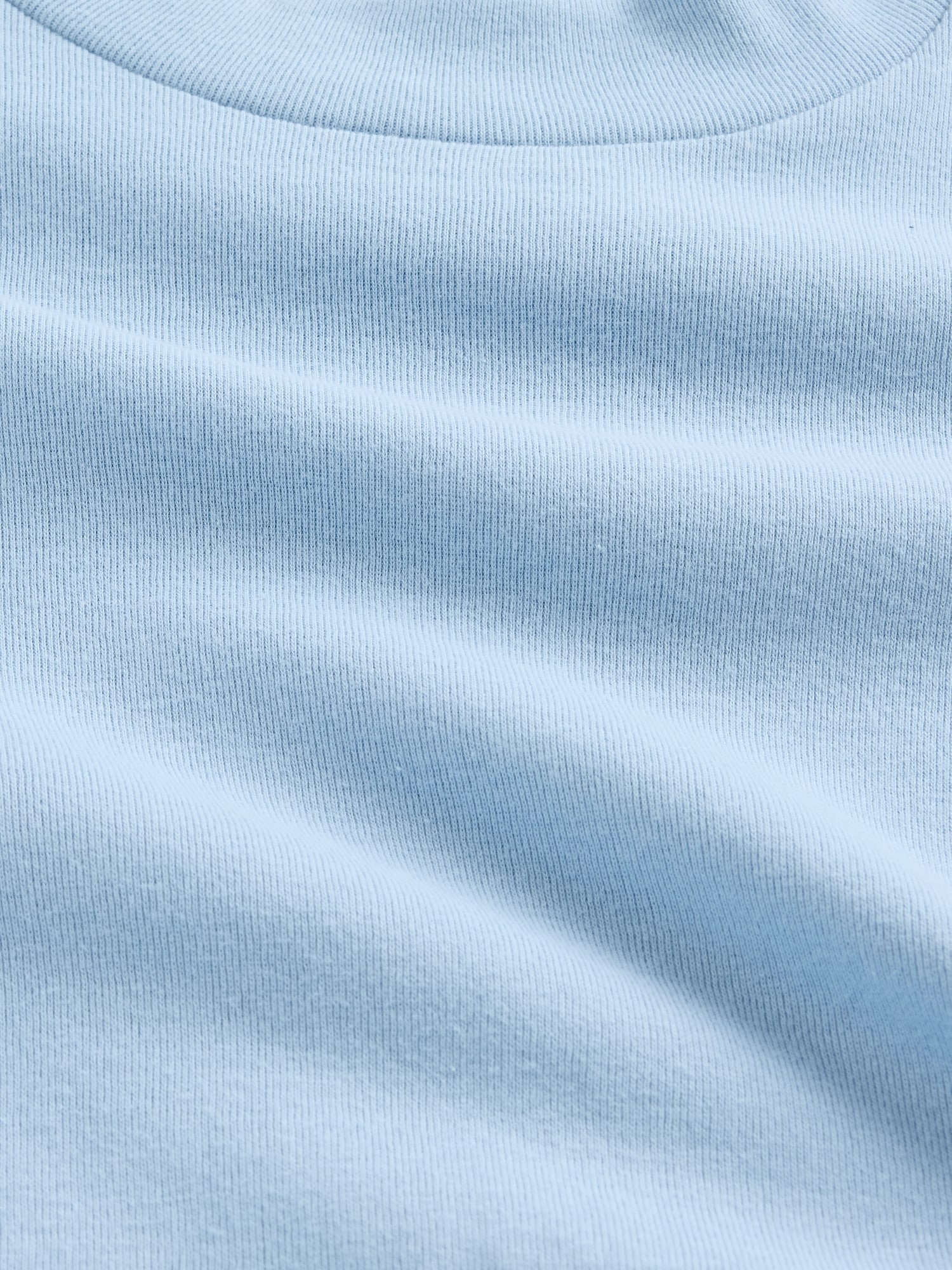 リブ モックネック Tシャツ (キッズ)-3