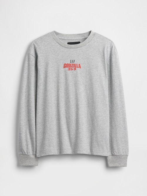 ゴジラ グラフィック GAPロゴ Tシャツ (キッズ)