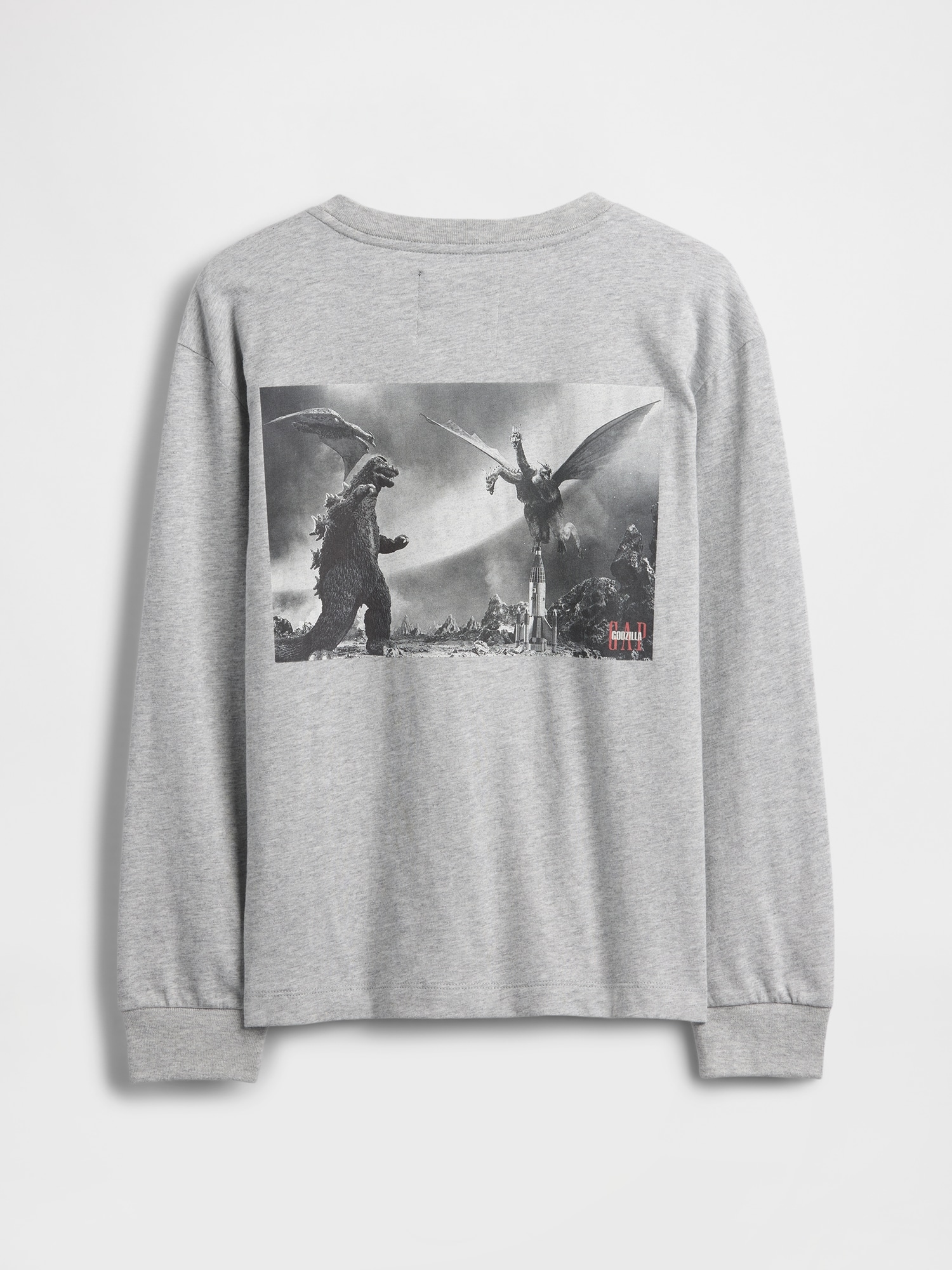ゴジラ グラフィック GAPロゴ Tシャツ (キッズ)-1