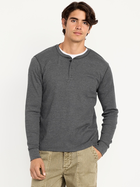 Waffle Henley T-Shirt