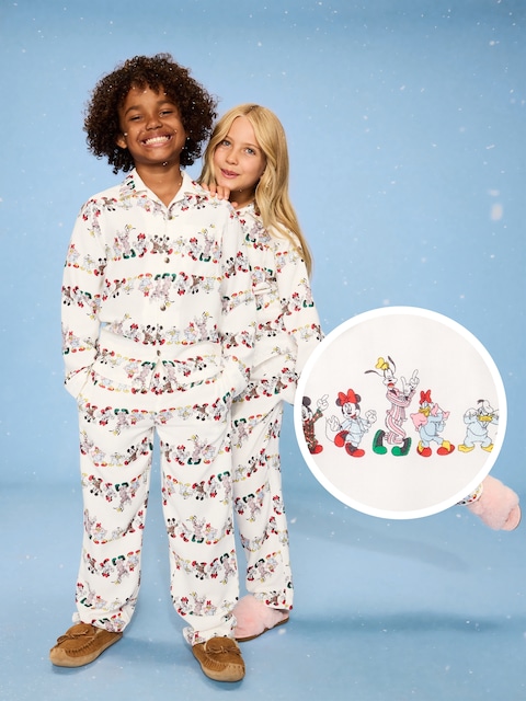 Old Navy x Disney Gender-Neutral Button-Front Graphic Pajama Set for Kids
