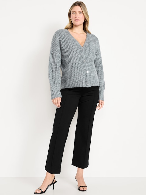 Maternity Full-Panel Stevie Straight Pants