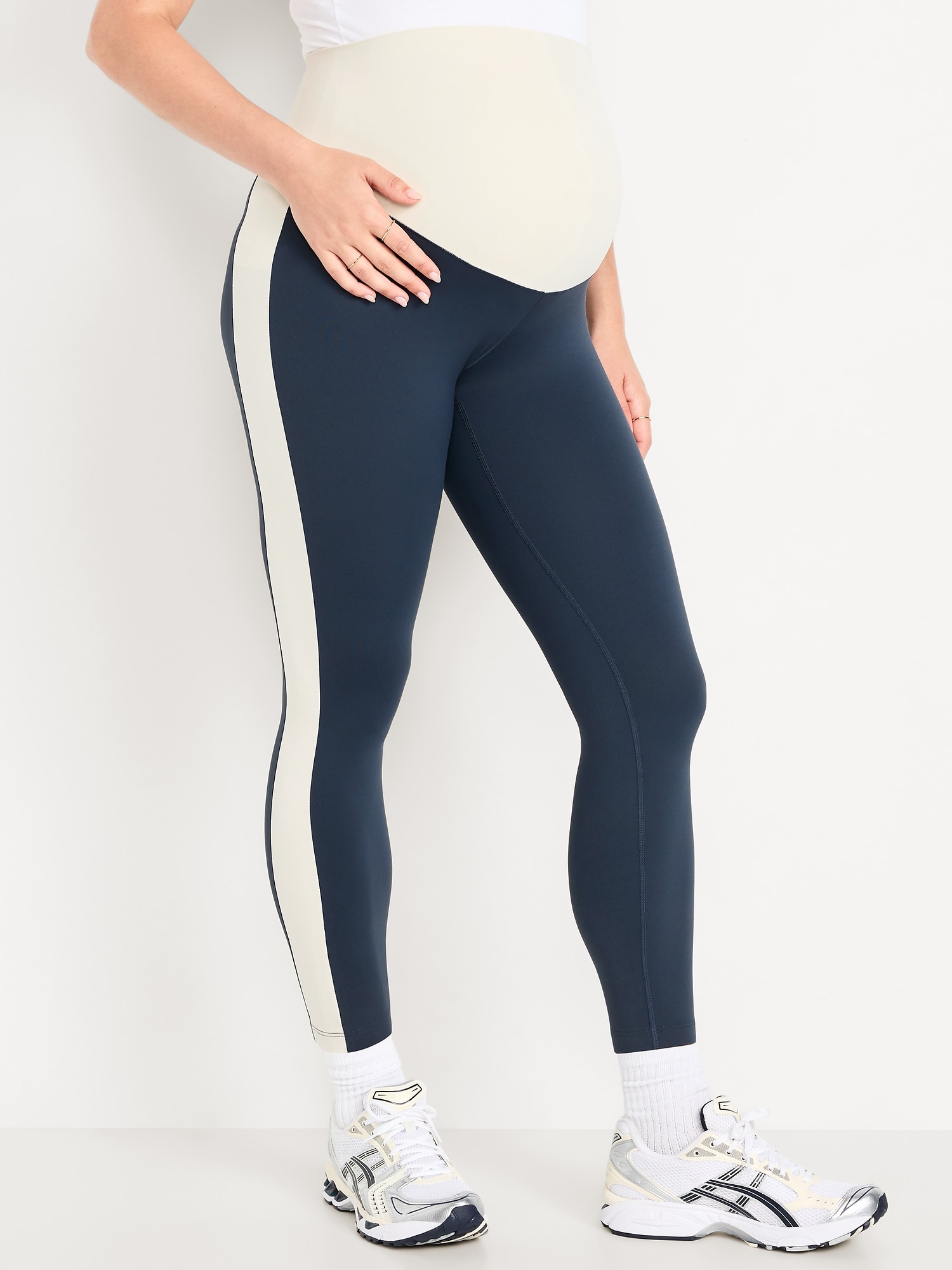 Maternity Full-Panel StudioSmooth 7/8 Leggings