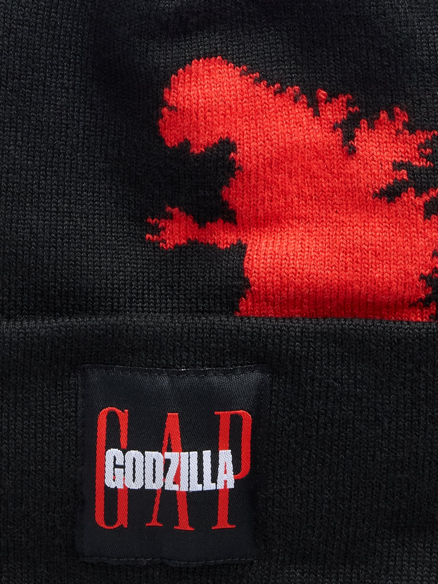 ゴジラ グラフィック GAPロゴ ビーニー (キッズ)-1
