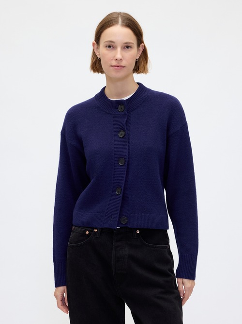 CashSoft カシミヤタッチ オーバーサイズ チャンキー カーディガン