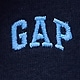 リラックスフィット 裏ボア GAPロゴ ジップアップパーカー (キッズ)